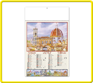 Art. 217 Calendario illustrato personalizzato